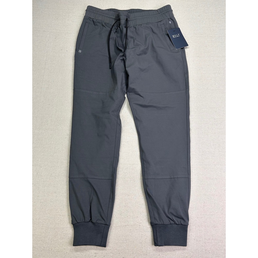 BYLT Premium Basics Women's XL Elite Joggers Ash Grey Athleisure Pants NEW